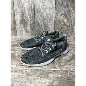 All Birds The Wool Runners Grey Marino Wool Running Shoes Women's Size 8